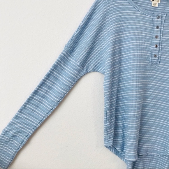 New! Billabong Any Day Thermal Ribbed Knit Oversized Long Sleeve Top - Picture 8 of 11